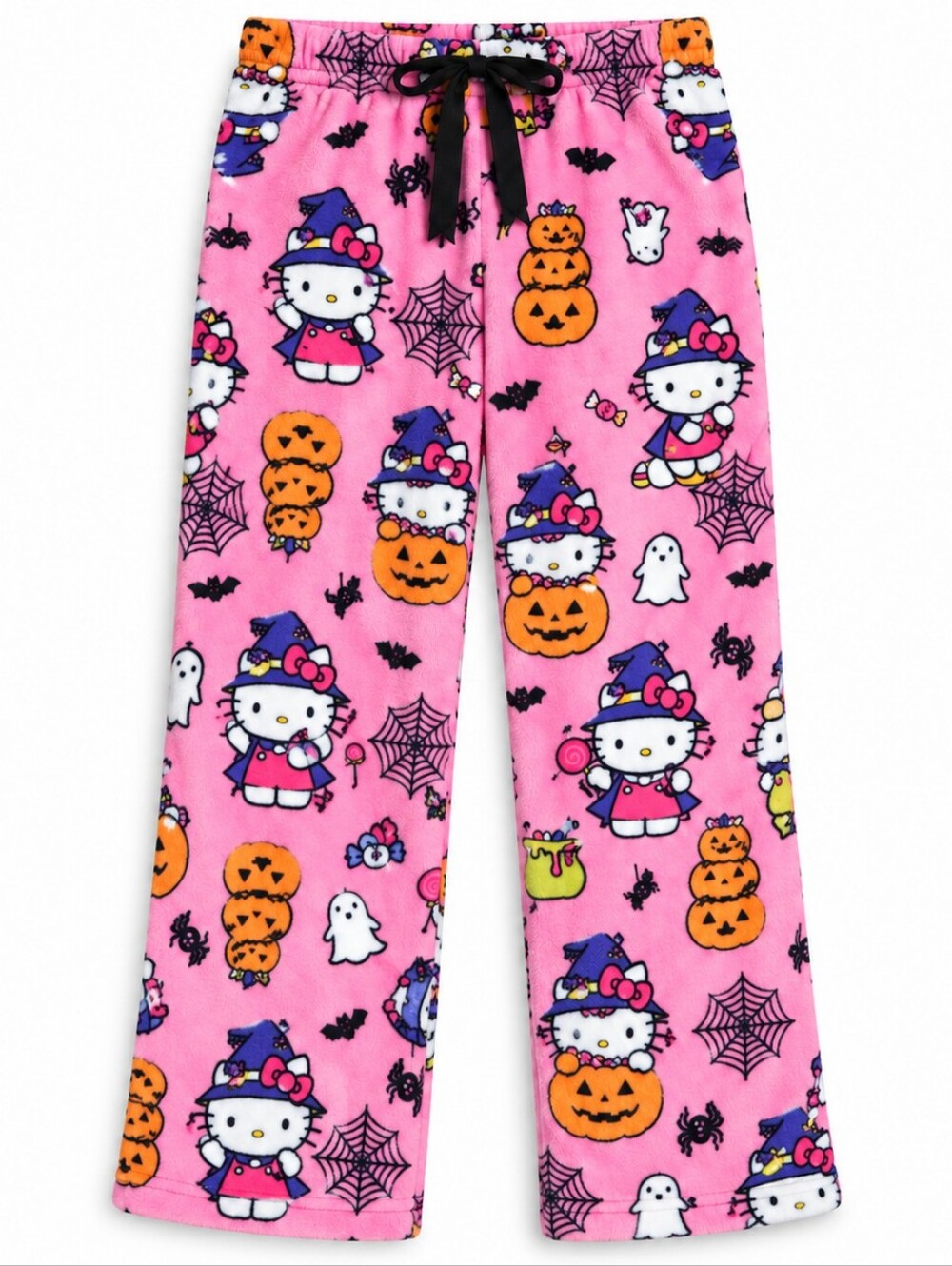 Hello Kitty Halloween Sleep Pants Large Kawaii Spooky Cute Pajamacore
